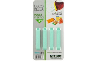 Resim 4'lü Büyük Boy Poşet Kıskacı - 