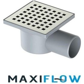 Resim Maxiflow 10x10 Q50 Yandan Çıkışlı Yer Süzgeci (327024234) 