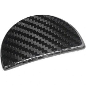 Resim Skyeyyt Karbon Fiber Araba Co Co Pilot Saklama Kutusu Tutma Fiat Için Dekorasyon Çıkartma Çıkartma 500 2012 2013 2014 2015 (Yurt Dışından) 