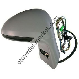 Resim Citroen C4 (2004-2009) Sağ Dikiz Aynası Elektrikli (İthal) 