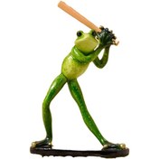 Resim Aircraft (Carrier) Jzcat Amerikan Yoga Kurbağa Reçine El Sanatları Şarap Dolabı Dekorasyonu-a010 