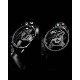 Resim Salıncak Ps4 Oyun Kolu Için Audı ve Bmw Mini Direksiyon Seti 2 Adet Siyah ( Pratik Kullanım Tam Ölçü ) 