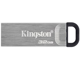 Resim Kingston DTKN-32GB 32GB DataTraveler Kyson 200MB-s Metal USB 3.2 Gen 1 Flash Bellek 