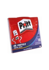 Resim Pritt Çantalı Pastel Boya 18'li 