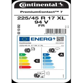 Resim Continental 225/45R17 94V Xl Premiumcontact 7 Fr E Oto Yaz Lastiği (Üretim Yılı: 2026) 