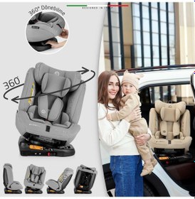 Resim Elele Modenafix 2 360 Dönen I-size Oto Koltuğu İsofix 40-150 Cm 0-36 Kg Yeşil 