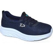 Resim King Paolo D5092 Stars - Lacivert - Gri - Kadın Ayakkabı,tekstil Spor Ayakkabı-lacivert - Gri Lacivert - Gri 
