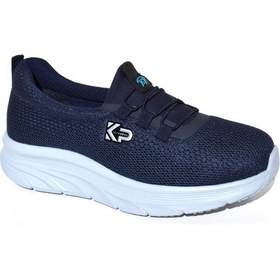 Resim King Paolo D5092 Stars - Lacivert - Gri - Kadın Ayakkabı,tekstil Spor Ayakkabı-lacivert - Gri Lacivert - Gri 