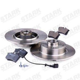 Resim Renault Megane3 Fluence Arka Fren Disk + Balata Tk.Bilyalı Abs Okuyuculu 432001539R 