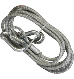 Resim Eltos CH200 Oto Çekme Halatı Çelik Izoleli Çeki Halatı 3,5 M 