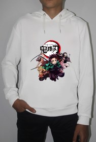 Resim Semiremis Anime-kimetsu-no-yaiba-sweatshirt-unisex-çocuk-yetişkin-sweatshirt-anime-kimetsu-no-yaiba-se-5 