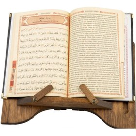 Resim Genel Markalar masa üstü ahşap rahle kur'an-ı Kerim rahlesi berat rahle 