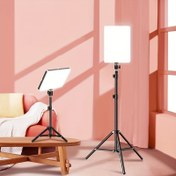 Resim Canlı Yayın Dolgu Işığı Güzellik Işığı Masaüstü Makyaaj Aydınlatma Yumuşak Kutusu, İç Mekan Fotoğrafçılığı için 10 inç Düz Panel ve 1.2 metrelik Stand ile TikTok Telefon Çekimi 
