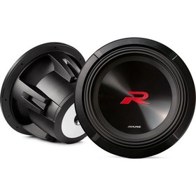 Resim Alpine R2-W10D4 Yeni Nesil 10 Inç (25 Cm)Çift Ses Bobinli 4 Ohm R-Serisi Subwoofer 