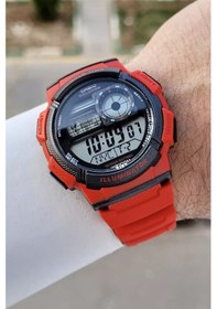 Resim Casio Csıste228 Erkek Kol Saati Kırmızı 
