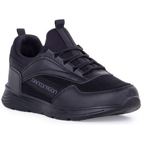 Resim Ghattix Darem Günlük Erkek Spor Ayakkabı Yürüyüş Siyah Siyah 