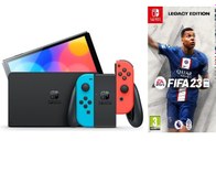 Resim nintendo Switch Oled Siyah Beyaz + Fifa 23 Legacy Edition Nintendo Switch fifa 2023 