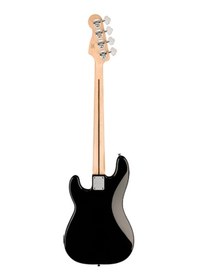 Resim Squier 0373900506 Sonic Precision Bass Gitar Siyah Laurel Klavye Siyah Gövde Ve Beyaz Pickguard 
