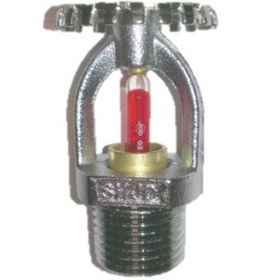 Resim yeni Non Ul Dik Up Tip Yangın Sprink Krom 68 C Kırmız 1/2 Sr Onaysız 