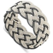 Resim Bay Bayan Kazaziye Yüzük Gümüş El Örgüsü Kazaz Yüzük Yzk-329 