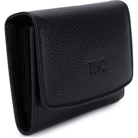 Resim Tamer Tanca Unisex Hakiki Deri Siyah Havyar Kartlık 1148 061 Krtlk Sk25-26 Sıyah Hvyr Siyah 