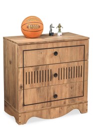 Resim Setay Papatya Genç Odası - 3 Kapılı Dolap, Bazalı Karyola, Masa, Şifonyer - 90x190 