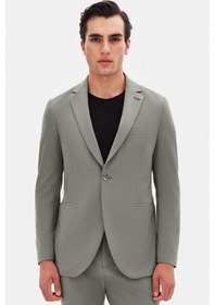 Resim Twn Slim Fit Vizon Düz Takim Elbise 4ec05e301545m V01 