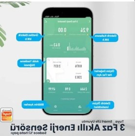 Resim Zigbee Uyumlu Akıllı Enerji Ölçer, Gerçek Zamanlı Takip 
