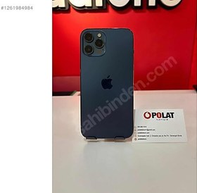Resim Apple iPhone 12 Pro Max İkinci El TR | 128 GB | Mavi 
