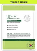 Resim Dermal ugarden cicaplus centella asiatica ve seramid özlü tek kullanımlık nemlendirici yüz maskesi 