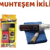 Resim TRAX Torpido Bakım Sütü Ve Süngeri Torpido Parlatıcı 250 Ml + Genel Temizleyici Köpük 250ml 