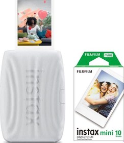 Resim mini Link 3 Beyaz Akıllı Telefon Yazıcısı ve 10'lu mini Film 