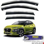 Resim Niken Hyundai Kona Cam Rüzgarlığı Kromlu 2018 