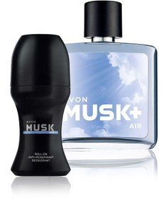 Resim Avon Musk Air Erkek Parfüm Ve Musk Air Erkek Rollon Seti 
