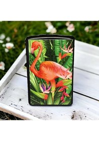Resim Ceritoğlu Baskılı Zippo Çakmak Kırmızı 