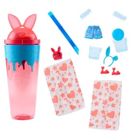 Resim Barbie Pop Reveal Milkshake Serisi - Kırmızı Tavşan JCN88 