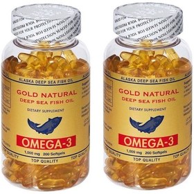 Resim Gold Natural Omega 3 200 Softgels -2 Kut 