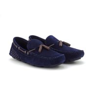 Resim step by step Erkek Lacivert Loafer Ayakkabı 