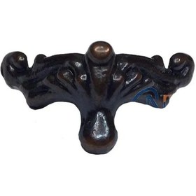 Resim Köşe Etekli Sandık Ayağı, Kutu Ayak 1,5 Cm - Eskitme Çok Renkli 