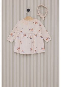 Resim U.S. Polo Assn. U.s. Polo Assn Kız Bebek Krem Elbise Krem 