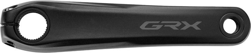 Resim Shimano GRX FC-RX600 172.5mm Alüminyum Sol Kol Siyah Y0K698030 