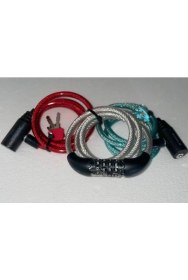 Resim Bisiklet Kilidi Seti (3 Adet) ve Boyunluk 