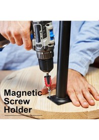 Resim Neevoyu 6.35mm Uçlu Tornavida Manyetikli Kılıf Seti 3 Adet - Manyetizasyon Artırıcı Ve Azaltıcı Fonksiyonlu Abs Plastik - Sarı-kırmızı-mavi 