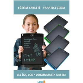 Resim 8.5 İnç Taşınabilir Lcd Çizim Eğitim Tableti 1 Adet 