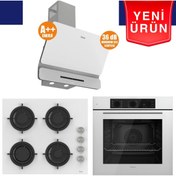 Resim Ferre Fryart Serisi - Silenart Ankastre Set (XE63CB + CS206 -Fa + D081 -Sa) 