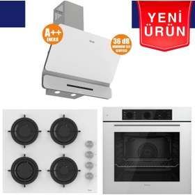 Resim Ferre Fryart Serisi - Silenart Ankastre Set (XE63CB + CS206 -Fa + D081 -Sa) 