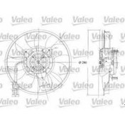 Resim VALEO 698350 Fan Motoru Master II 98- 2.5D Nac 