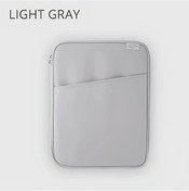 Resim Elmpaly Kore Tarzı Hafif Çizilmeye Dayanıklı 12.90-14 İnç Tablet Dizüstü Bilgisayar Çantası Gri Diğer 