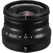 Resim Fujifilm Fujinon 16MM F/2.8 R WR Lens ( Siyah ) 