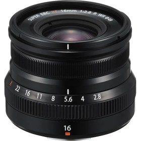 Resim Fujifilm Fujinon 16MM F/2.8 R WR Lens ( Siyah ) 